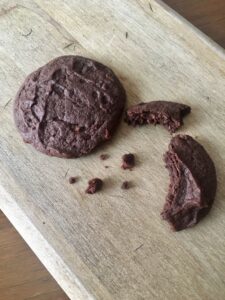 Double Chocolate Fudge Cookies