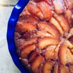 Late Summer Plum Upside-Down Cake