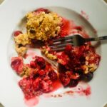 Sweet-Tart Cranberry Crisp