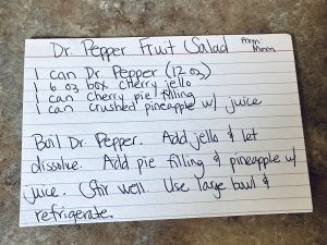 Colleen's Dr Pepper Fruit Salad